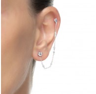 Piercing de plata Luxenter Ref. PIR0430000