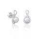 Pendientes de plata con perlas Majorica Duna Ref. 16497.01.2.000.010.1
