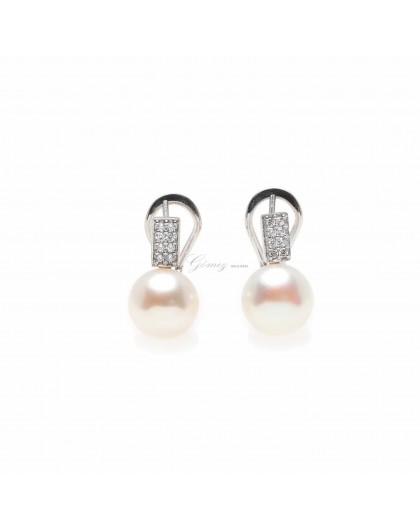 Pendientes Salvatore de perlas Ref. 144A0004