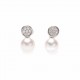 Pendientes de plata Salvatore con perlas Ref. 144A0002