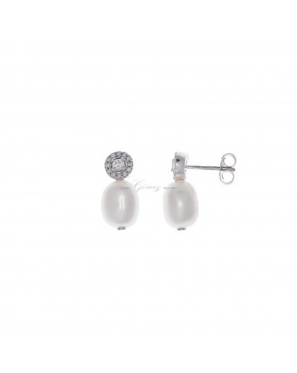 Pendientes de plata Salvatore Ref. 144A0104