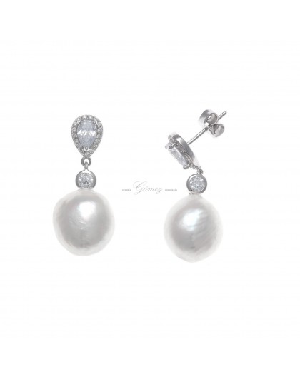 Pendientes Salvatore de perlas Ref. 121A0086