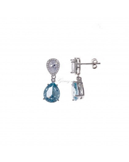 Pendientes de plata Salvatore Ref. 257A0002