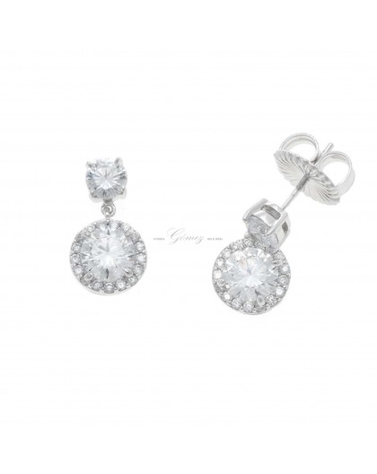 Pendientes de plata Salvatore Ref. 136A0211