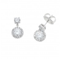 Pendientes de plata Salvatore Ref. 136A0211