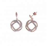 Pendientes de plata Salvatore circonita Ref. 162A0045