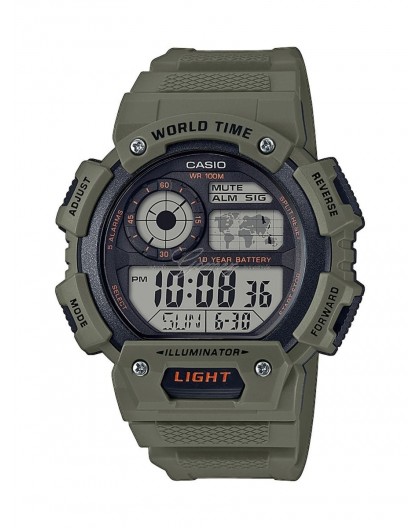 Reloj Casio digital Ref. AE-1400WH-3AVEF