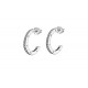 Pendientes de aros Lotus Silver Ref. LP1886-4/1