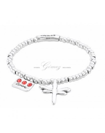 Pulsera Uno de 50 Love-Me Ref. PUL2045ROJMTL0M