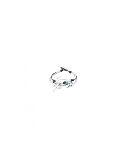 Pulsera Uno de 50 Heal-Me libelula Ref. PUL2059AZUTL0M