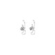 Pendientes de aros Uno de 50 Lucky Charms Ref. PEN0645MTL0000U