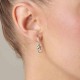 Pendientes de aros Uno de 50 Lucky Charms Ref. PEN0645MTL0000U