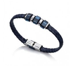 Pulsera cuero azul Viceroy Fashion Ref. 6337P09013