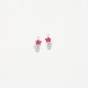 Pendientes de aros de plata Agatha Ruiz de la Prada Ref. 050LCR