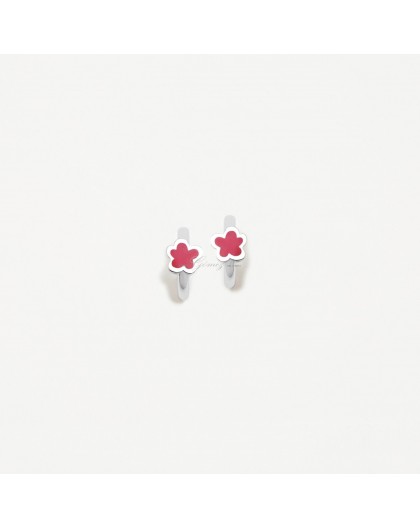 Pendientes de aros de plata Agatha Ruiz de la Prada Ref. 050LCR