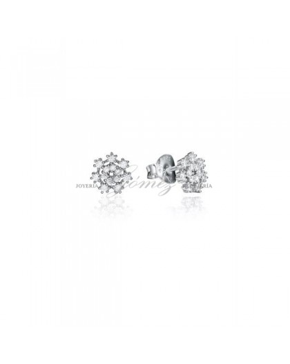 Pendientes de plata Viceroy con circonitas Ref. 71042E000-38