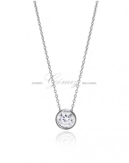 Colgante de plata Viceroy chaton con circonita Ref. 71039C000-38