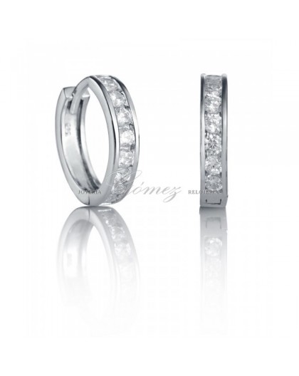 Pendientes de aros de plata Viceroy Ref. 21009E000-30