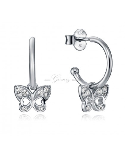 Pendientes de aros de plata Viceroy Jewels Ref. 85023E000-38