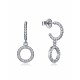 Pendientes de aros de plata Viceroy Jewels Ref. 7126E000-38