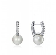Pendientes de aros de plata Viceroy Jewels Ref. 7136E000-68