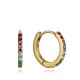 Pendientes de aros chapados Viceroy Ref. 4092E115-39