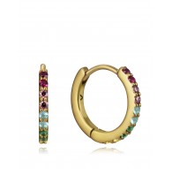Pendientes de aros chapados Viceroy Ref. 4092E115-39