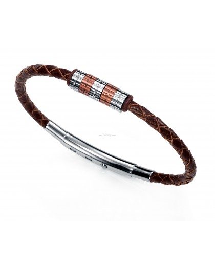 Pulsera cuero marron Viceroy Fashion Ref. 6205P09010