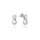 Pendientes de plata con perlas Viceroy Ref. 71047E000-68