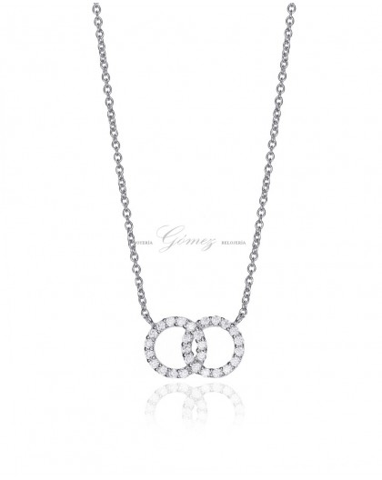 Collar de plata Viceroy con circonitas Ref. 71038C000-38