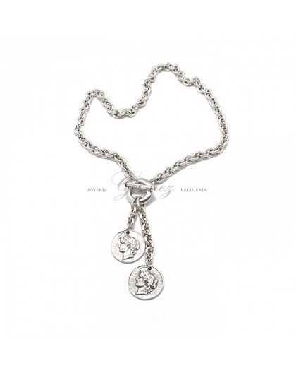 Collar Ciclon monedas Ref. 008731