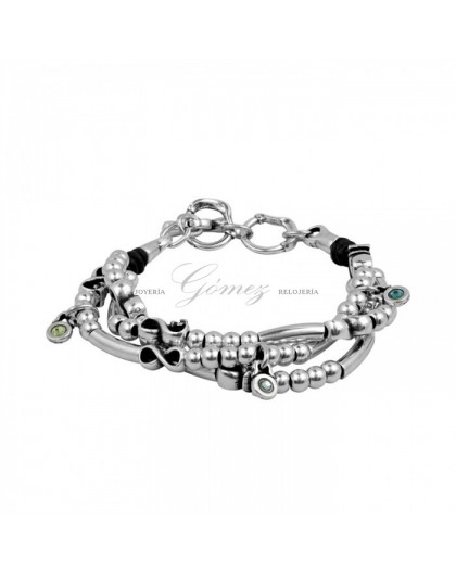 Pulsera Ciclon Perpetuo infinitos Ref. 213105-07-0