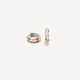 Pendientes de aros de plata Agatha Ruiz de la Prada Ref. 030NPR