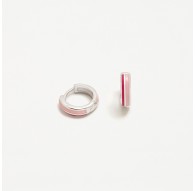 Pendientes de aros de plata Agatha Ruiz de la Prada Ref. 012HOP