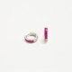 Pendientes de aros de plata Agatha Ruiz de la Prada Ref. 004HOP