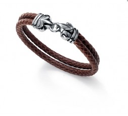 Pulsera cuero marron Viceroy Fashion Ref. 6229P01011