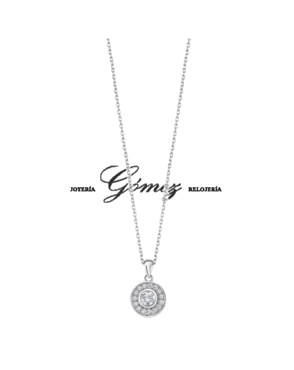 Collar Lotus Silver con circonitas Ref. LP3105-1/1