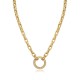 Collar de acero IP dorado Viceroy Ref. 1378C01012