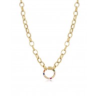 Collar de acero IP dorado Viceroy Ref. 1379C01012