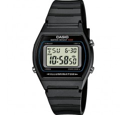 Reloj Casio negro digital Ref. W-202-1AVEF
