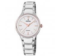 Reloj señora Festina ceramica blanca Ref. F20474/2