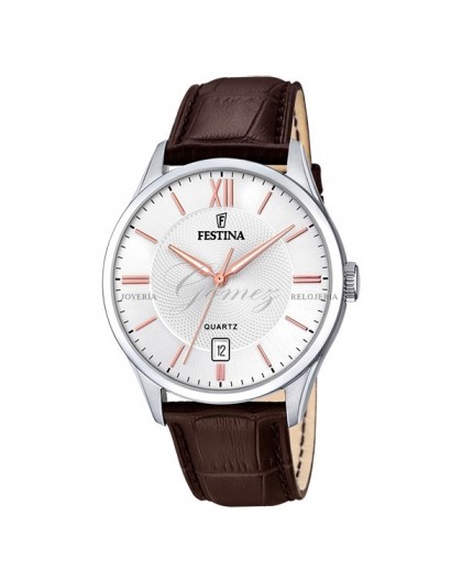 Reloj de caballero Festina con pulsera de piel Ref. F20426/4