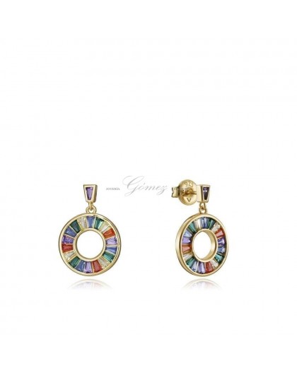 Pendientes de plata chapada Viceroy Ref. 15115E000-39