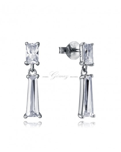 Pendientes de plata Viceroy con circonitas Ref. 7123E000-38