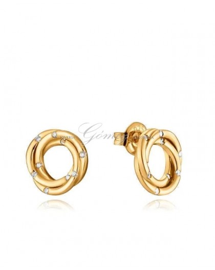 Pendientes de plata bañada Viceroy Ref. 13067E100-30