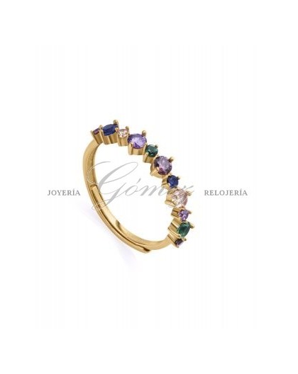 Anillo de plata chapada Viceroy Ref. 13097A013-39