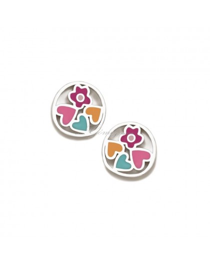 Pendientes de plata Agatha Ruiz de la Prada Ref. 005RIG