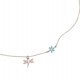 Collar de plata flores Agatha Ruiz de la Prada Ref. 105PET