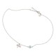 Collar de plata flores Agatha Ruiz de la Prada Ref. 105PET