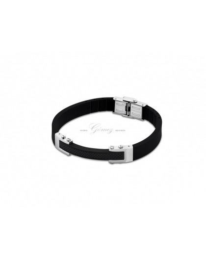 Pulsera de caucho Lotus Style Ref. LS1564-2-3
